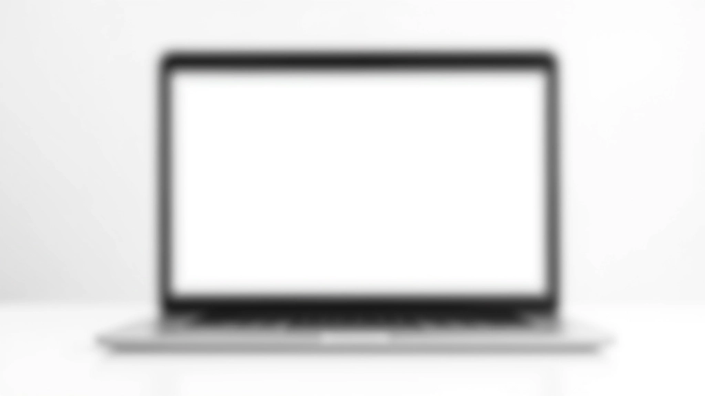 Laptop-scherm met Figma-interface, wireframe-elementen zichtbaar in canvas, grid-structuur duidelijk aanwezig