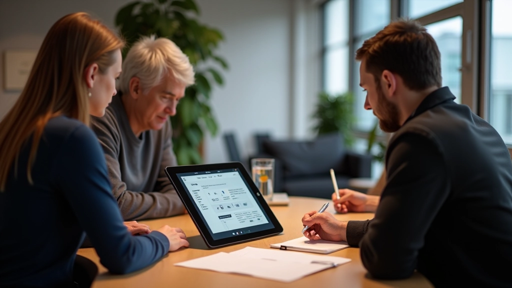 Interactive prototype testing session